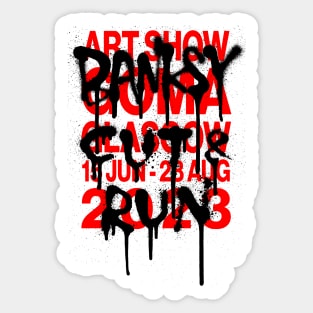 Banksy Sticker